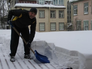 Winter snow cleaning